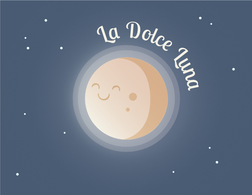 La Dolce Luna Logo Design